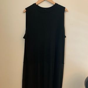 EILEEN FISHER long tunic with sheer hem